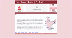 Desktop Screenshot of flavorsindia.com